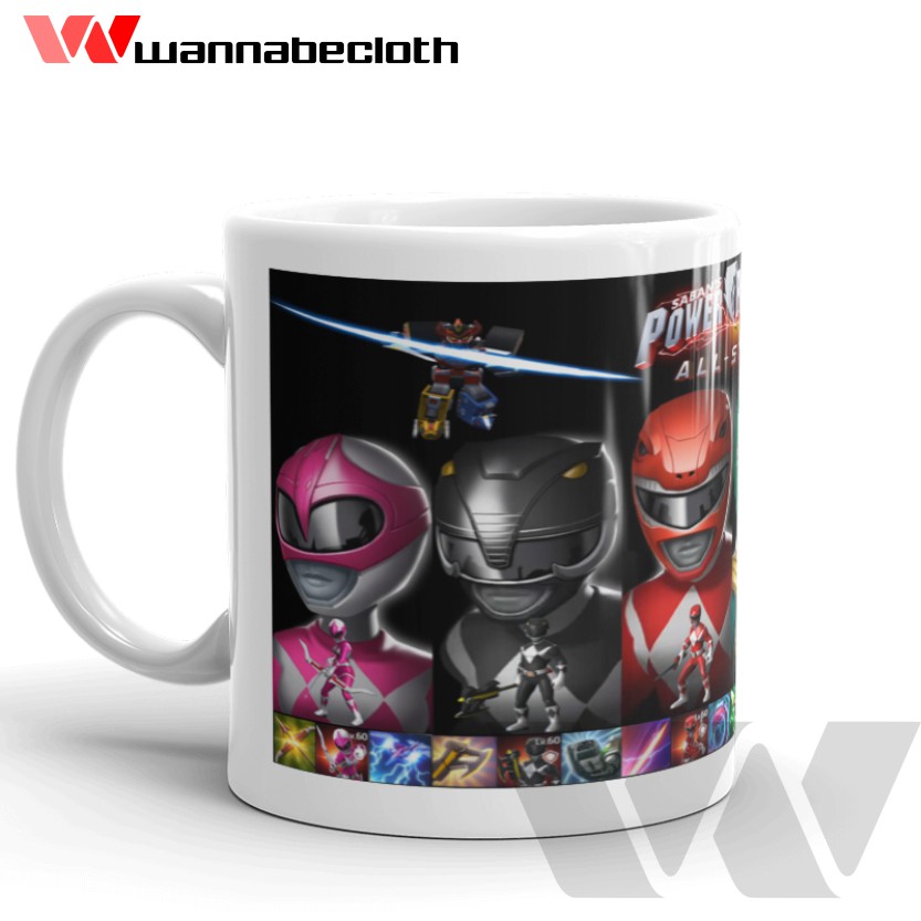 Jual Mug Power Rangers Gelas Power Rangers Hadiah Koleksi Souvenir Mug ...