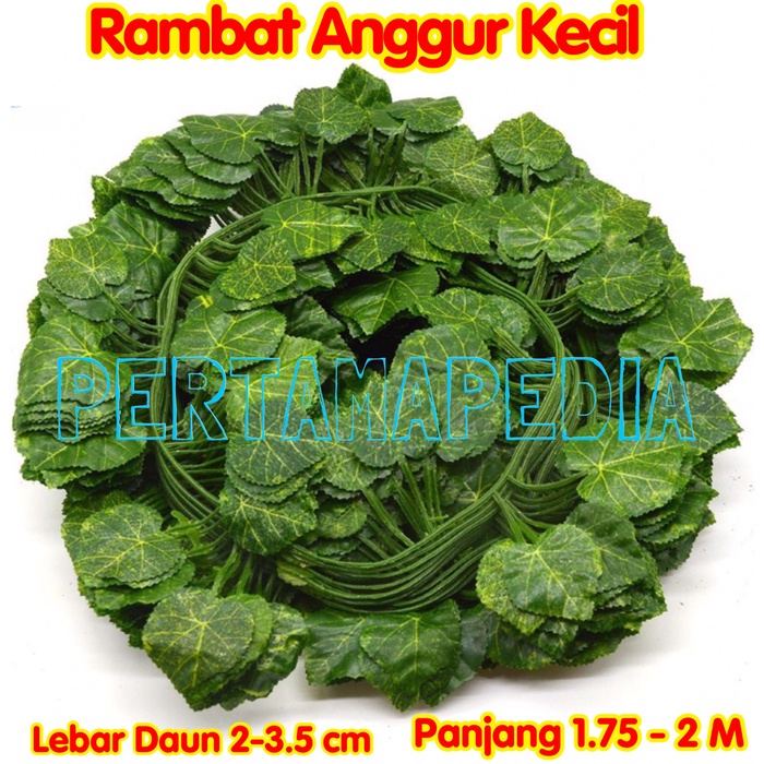 Jual Daun Rambat Plastik/ Daun Rambat Palsu/ Daun Rambat Buatan ...