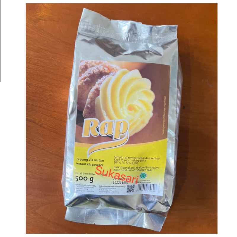Jual RAP custard powder Zeelandia 500gr instant custard powder bubuk ...
