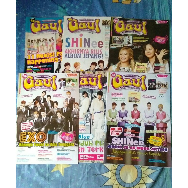 Jual Paket Majalah Gaul Edisi Kpop Shopee Indonesia