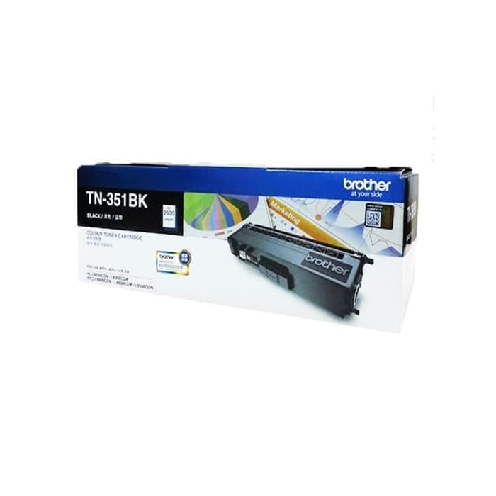 Toner Brother Original TN351 BK for HL-L8250CDN, HL-L8350CDW, MFC-L8850CDW - Original Resmi (3)