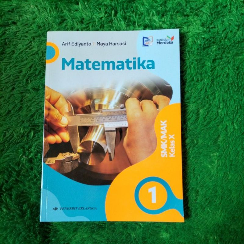 Jual ORIGINAL BUKU MATEMATIKA SMK/MAK KELAS 10 KURIKULUM MERDEKA ...