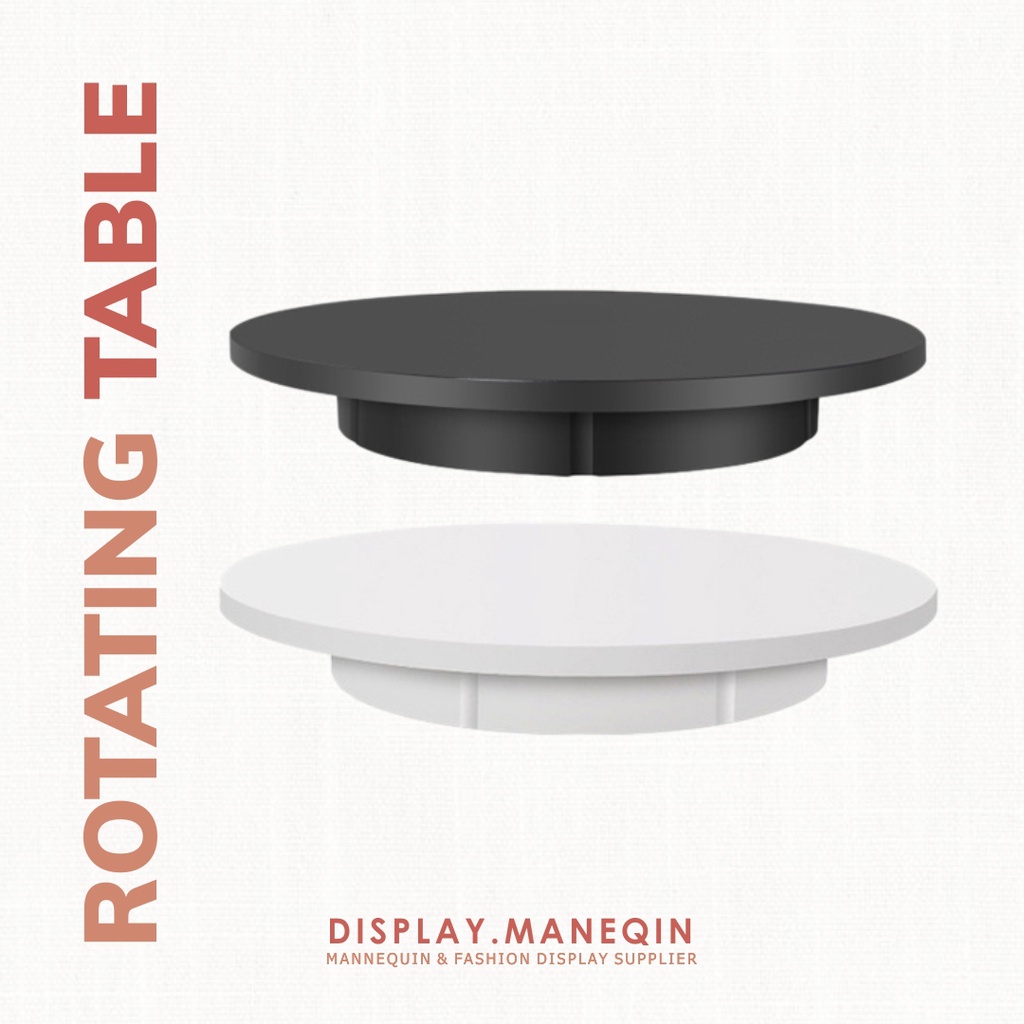 Jual Rotating Table Base Display Putar 60cm DM 678 Maks 100kg Rotators