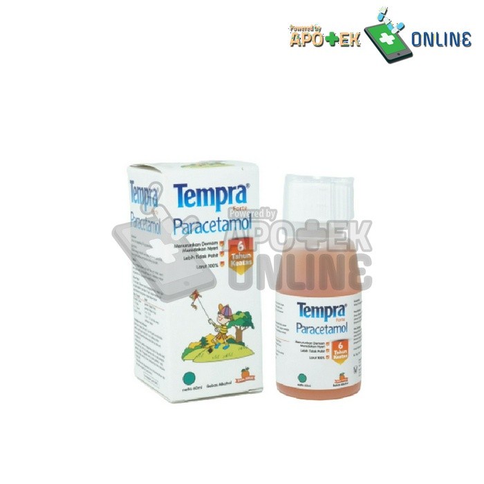 Jual TEMPRA FORTE RASA JERUK 60 ML | Shopee Indonesia