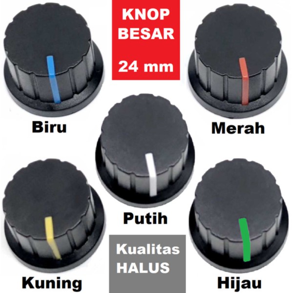 Jual Knop Besar A Potensio Potensiometer Knob Tutup Potentiometer