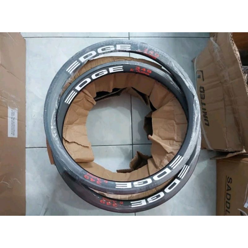 Jual RIMS EDGE 16 X 1 3/8 16 PLUS 349 28 HOLE FOLDING BIKE | Shopee ...
