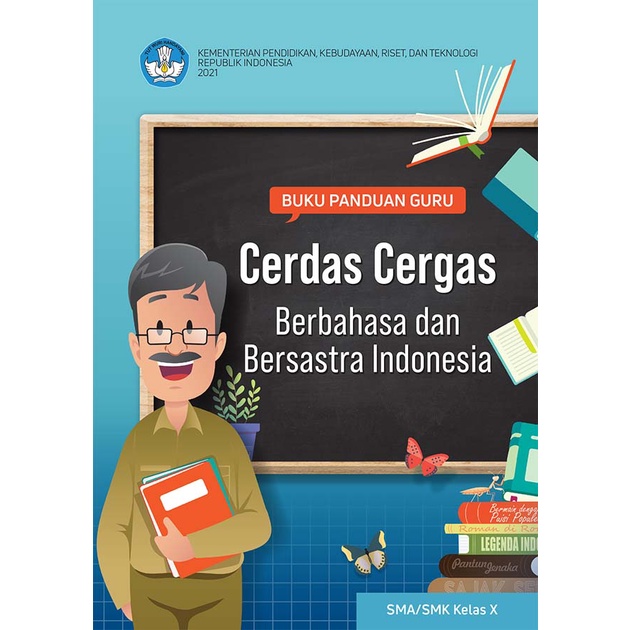 Jual Buku Guru Bahasa Indonesia SMA/SMK Kelas X Kurikulum Merdeka - HET ...