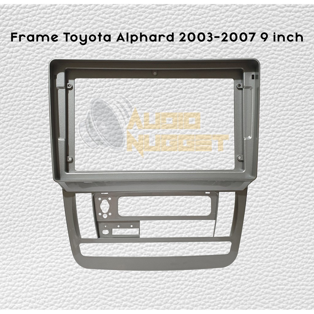 Jual Frame Panel Head Unit Toyota Alphard Inch Shopee Indonesia