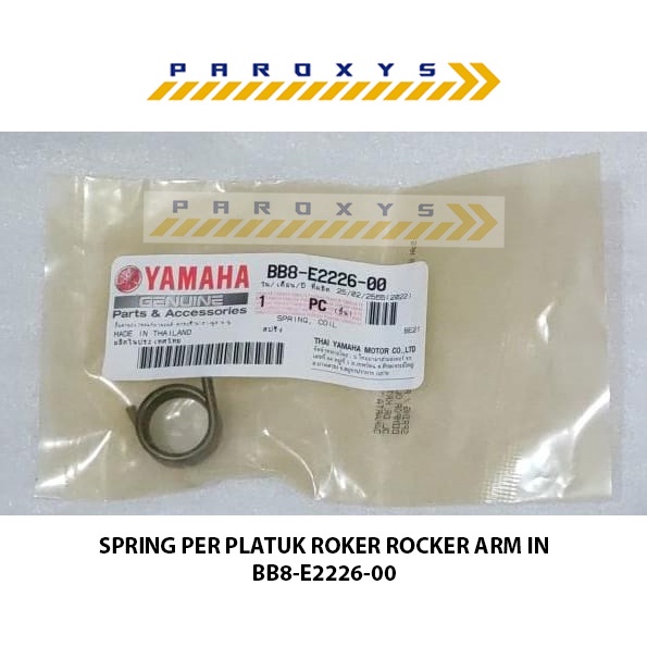 Jual SPRING PER PLATUK ROKER ROCKER ARM IN BB8-E2226-00 NMAX N MAX ...