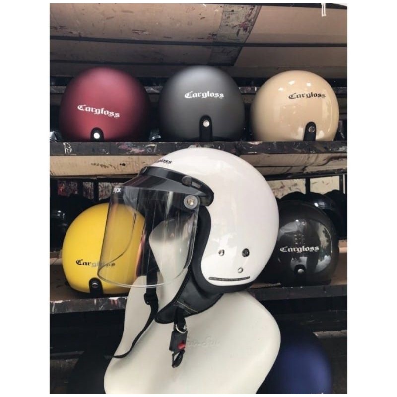 Jual HELM CARGLOSS PREMIUM FREEBOX CARGLOSS | Shopee Indonesia