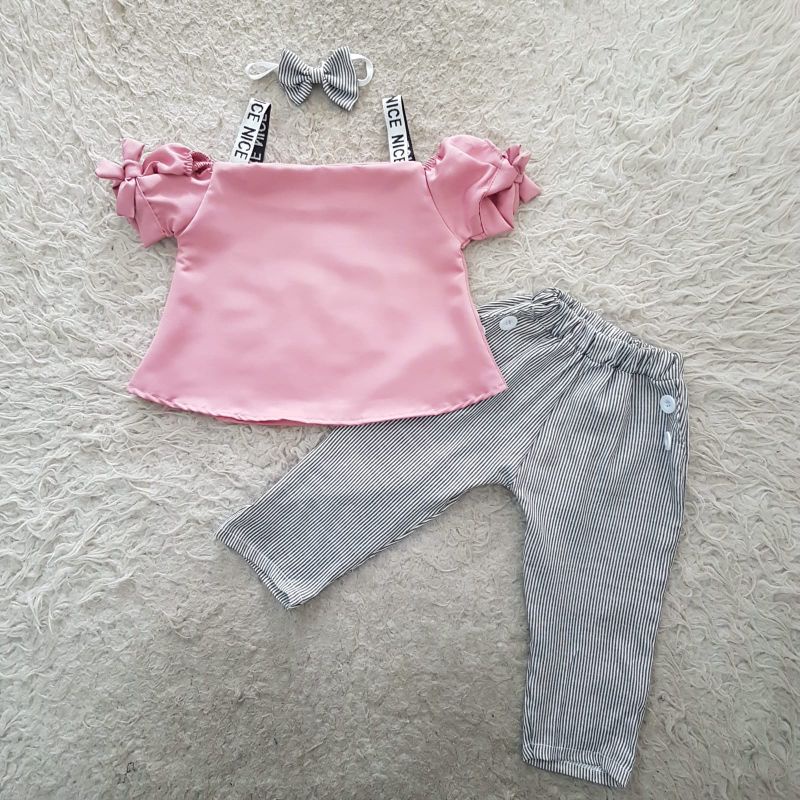 Jual Baju Bayi Nice pants set Shopee Indonesia