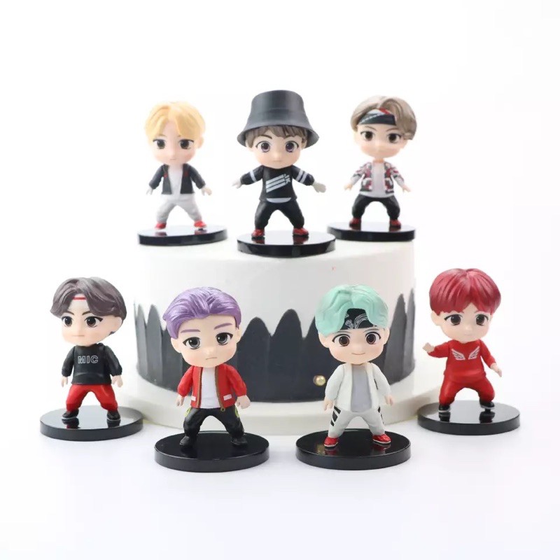 Jual Figure BTS Set Dapat 7 Pc | Shopee Indonesia