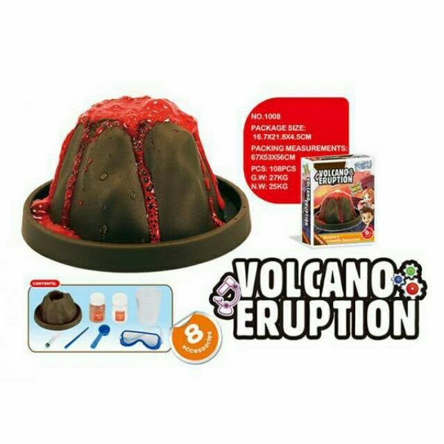 Jual MAINAN EDUKASI IPA STEM SCIENTIST LETUSAN GUNUNG BERAPI VOLCANO ...