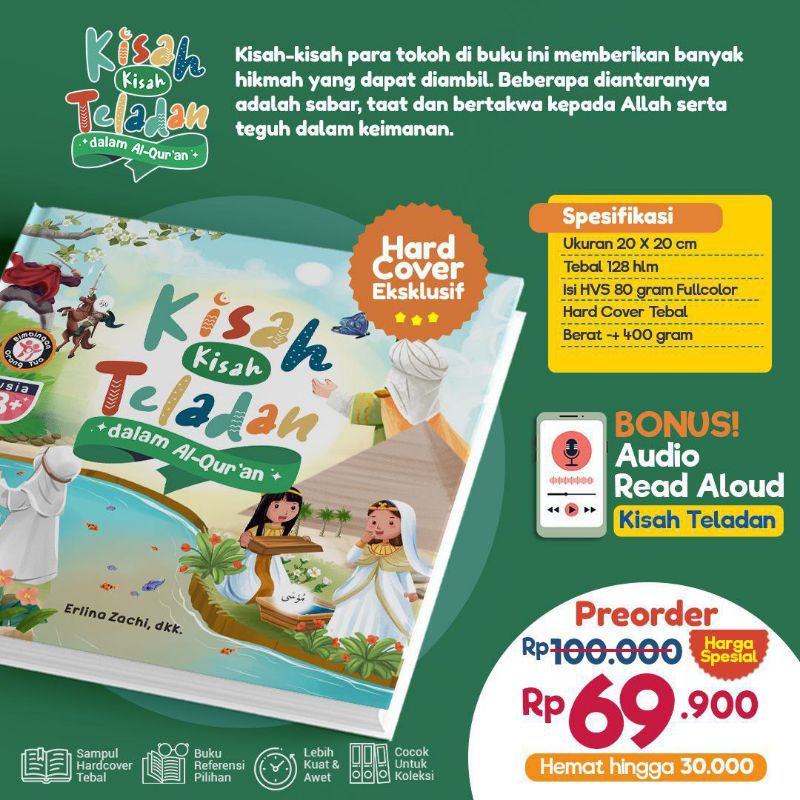 Jual KISAH-KISAH TELADAN DALAM AL-QURAN | Shopee Indonesia