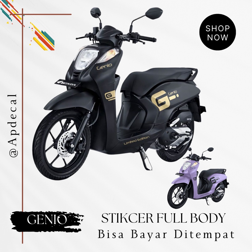 Jual Decal Sticker Scoopy Full Body Fi Scopy Dekal Stiker Prestige