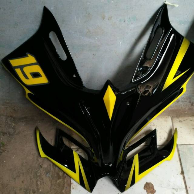 Jual SENTOSA MODIFIKASI - topeng model r6 + winglet buat yamaha r15 old ...