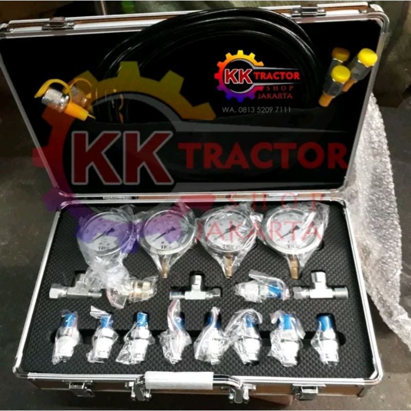 Jual Hydraulic Pressure Kit Test Pressure Excavator Tekanan Oli 4mata ...