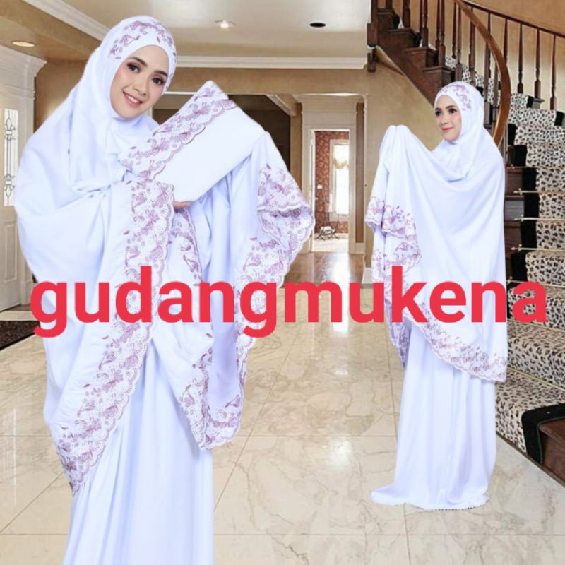 Jual Mukena Dewasa Khodijah Jumbo Premium | Shopee Indonesia