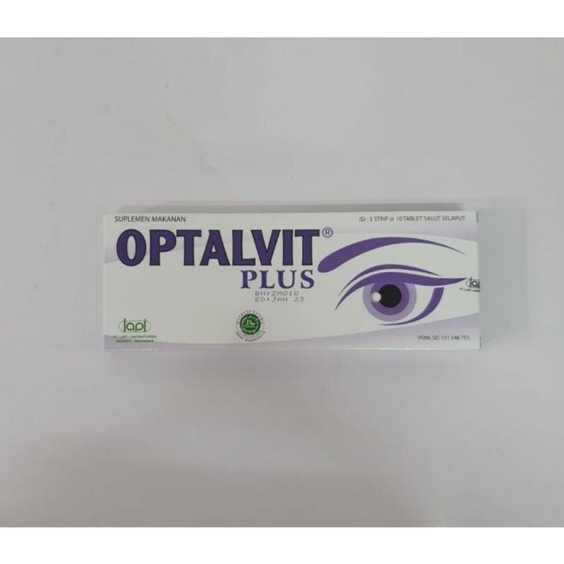 Jual Optalvit Plus Tablet / Box / 3 Strip @ 10 Tablet | Shopee Indonesia