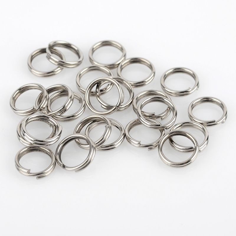 Jual 100pcs Split Ring bulat (keras) | Shopee Indonesia