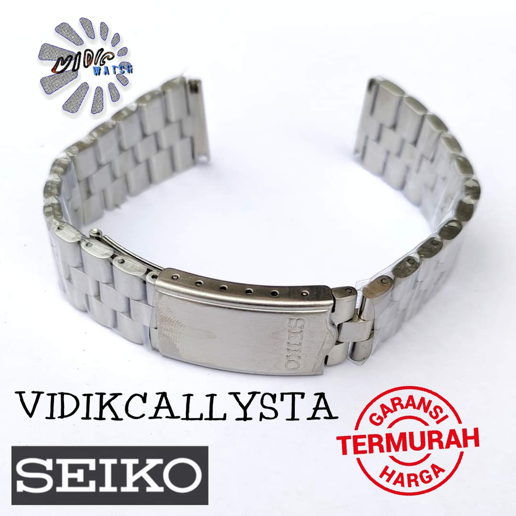 Jual Rantai Jam Tangan Seiko Mm Tali Strap Watch Seiko Replacement