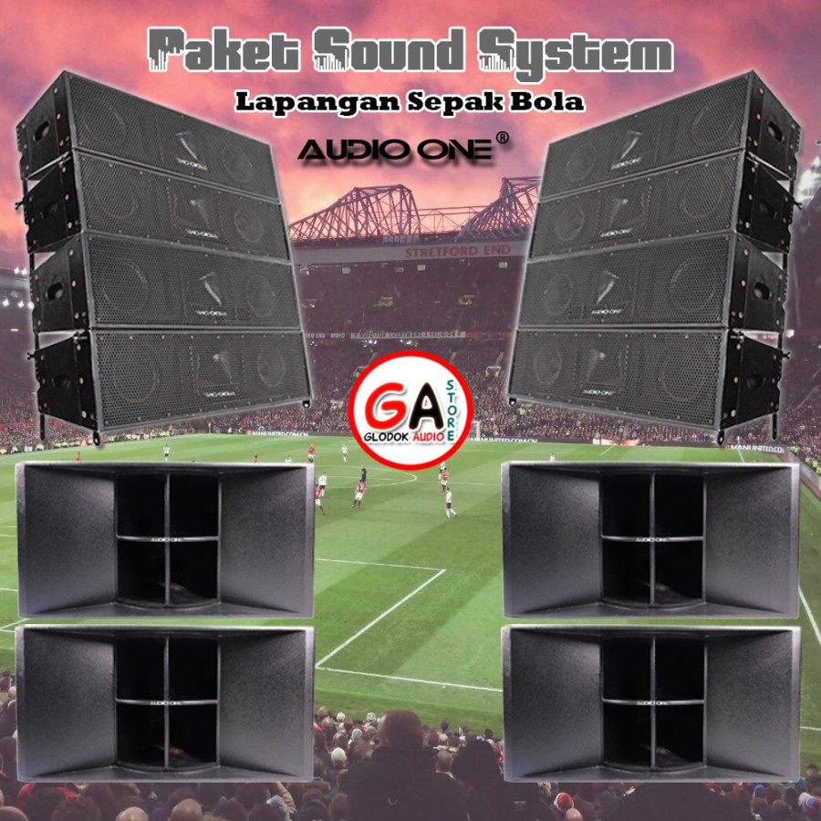 Jual PAKET SOUND SYSTEM LAPANGAN SEPAK BOLA PAKET SOUND SYSTEM AUDIO