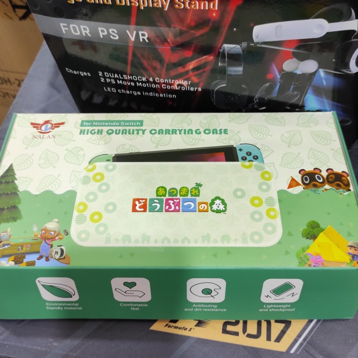Jual Nintendo Switch Nalan Carrying Case Green Animal Crossing | Shopee ...