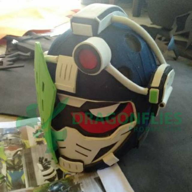 Jual TOPENG KAMEN RIDER SNIPE EX AID HANDMADE | Shopee Indonesia