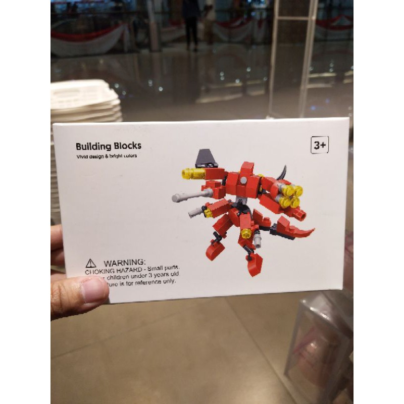 Mini Transformable Robot Building Blocks Miniso