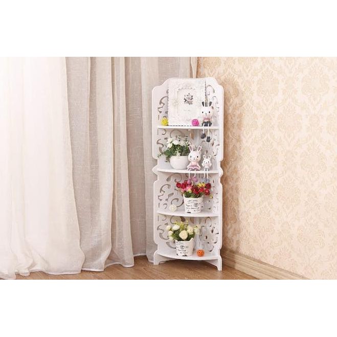 Jual DISKON HARGA Stand Corner Rack 4 Layer Rak Sudut Ruangan Berdiri ...