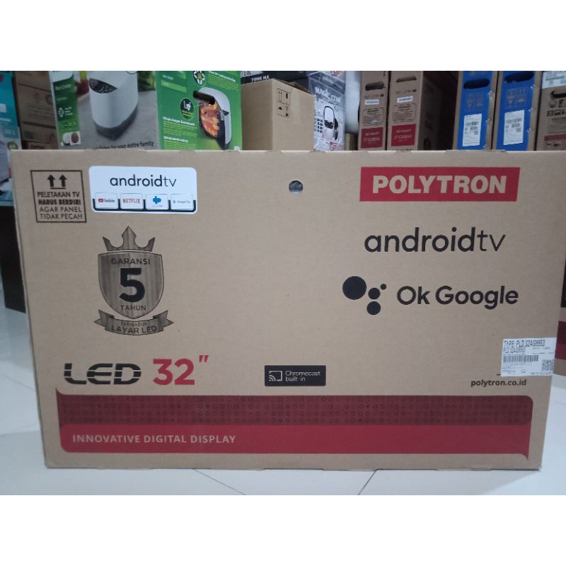 Jual TV LED POLYTRON 32 INCH PLD 32RG9059 32AG5759 ANDROID GOOGLE TV ...