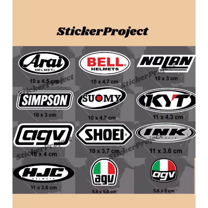 Jual Sticker Helm for Replacement sticker cutting | Shopee Indonesia