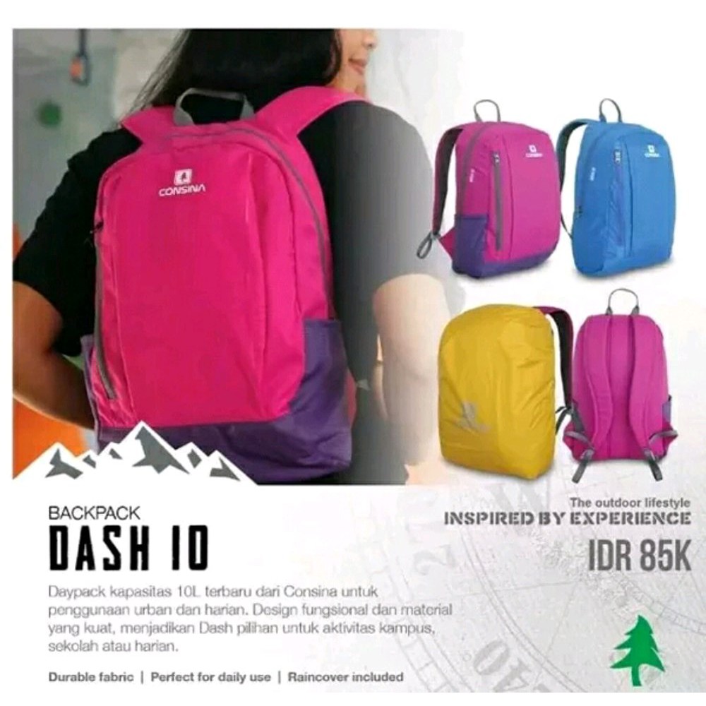 Consina dash 10l ransel sale daypack