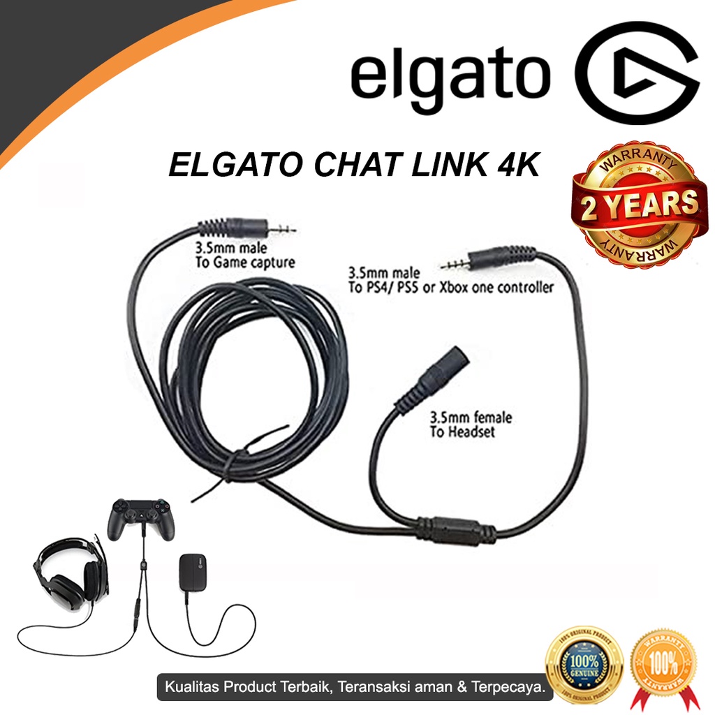 Jual Elgato Chat Link PRO 4K - Elgato Chatlink 4K - Adapter for Capture ...