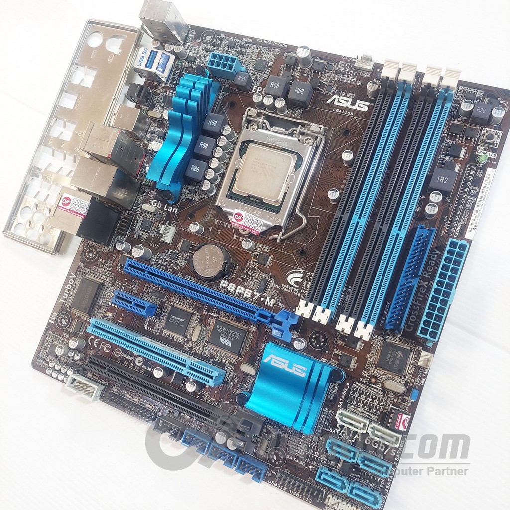Jual Motherboard ASUS P8P67-M dan Processor I5-2500 | Shopee Indonesia