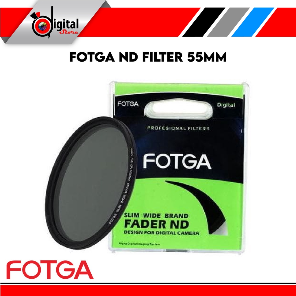 ND2 ND400 Variabile Per Ritratti Fotga 55mm ND Fader Variabile Densità Neutrale Aggiustabile ND Filtro Da ND2 A ND400 Per Canon 1DX 5D Mark 5D2 5D3 6D 7D 70D 60D 700D 650D