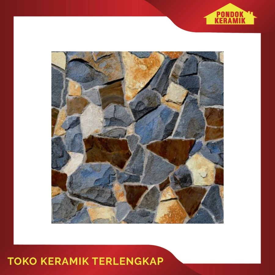 KERAMIK LANTAI SIGNATURE 40X40 RIVERSTONE MARINE