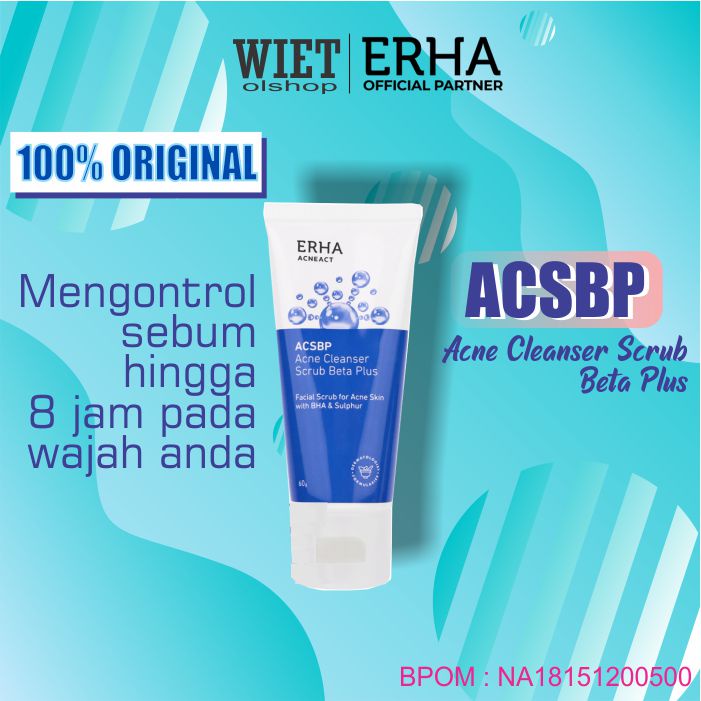 Jual Sabun Muka Pembersih Wajah Jerawat Pria Wanita Erha Acne Cleanser