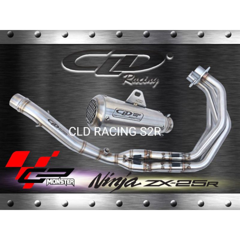Jual KNALPOT CLD RACING KAWASAKI NINJA ZX25R TYPE GP MONSTER ORIGINAL ...