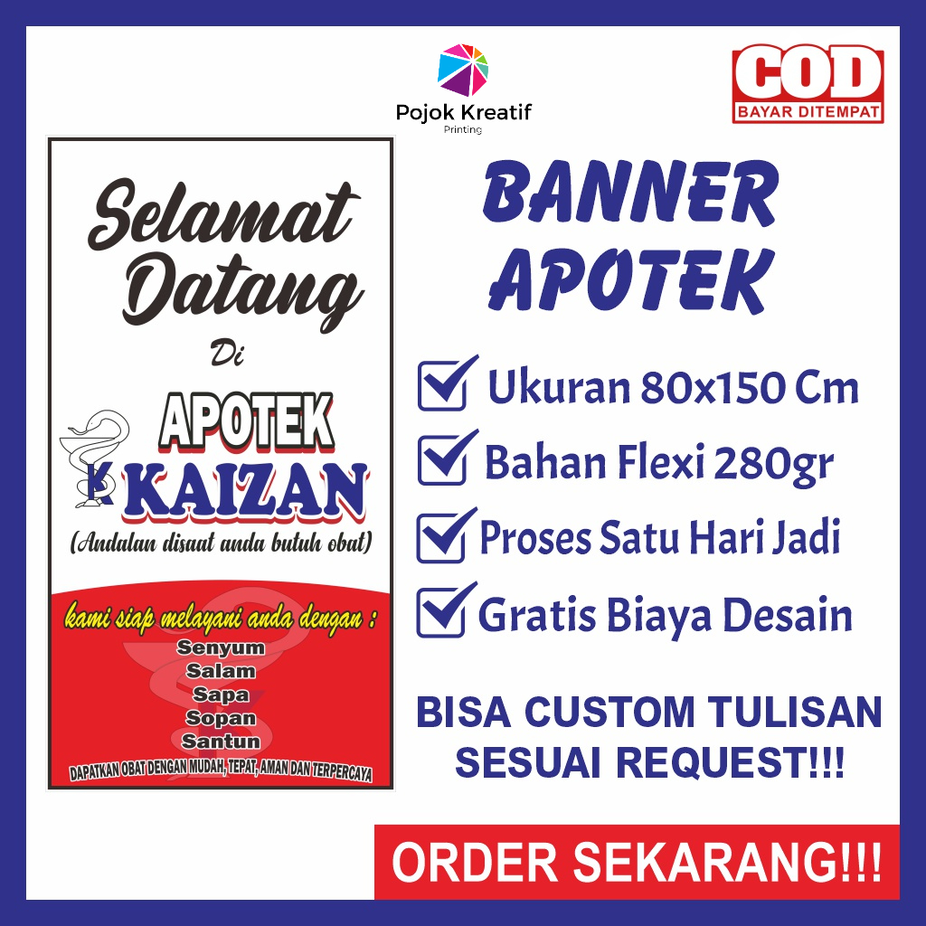 Jual Banner Bener Baner Spanduk Sepanduk Backdrop Plang Promosi Toko ...