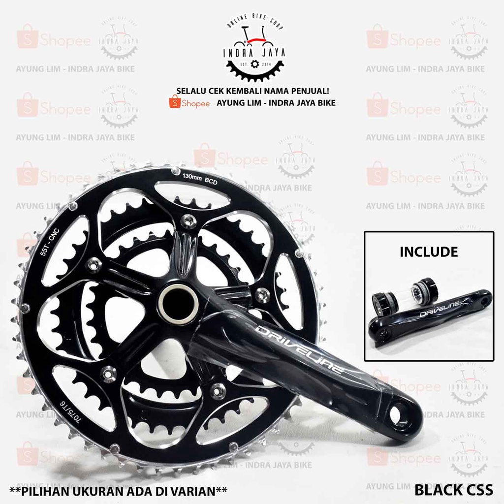 68T Chainring Driveline 68T CNC AL7075 Road Bike Chainring - 130mm