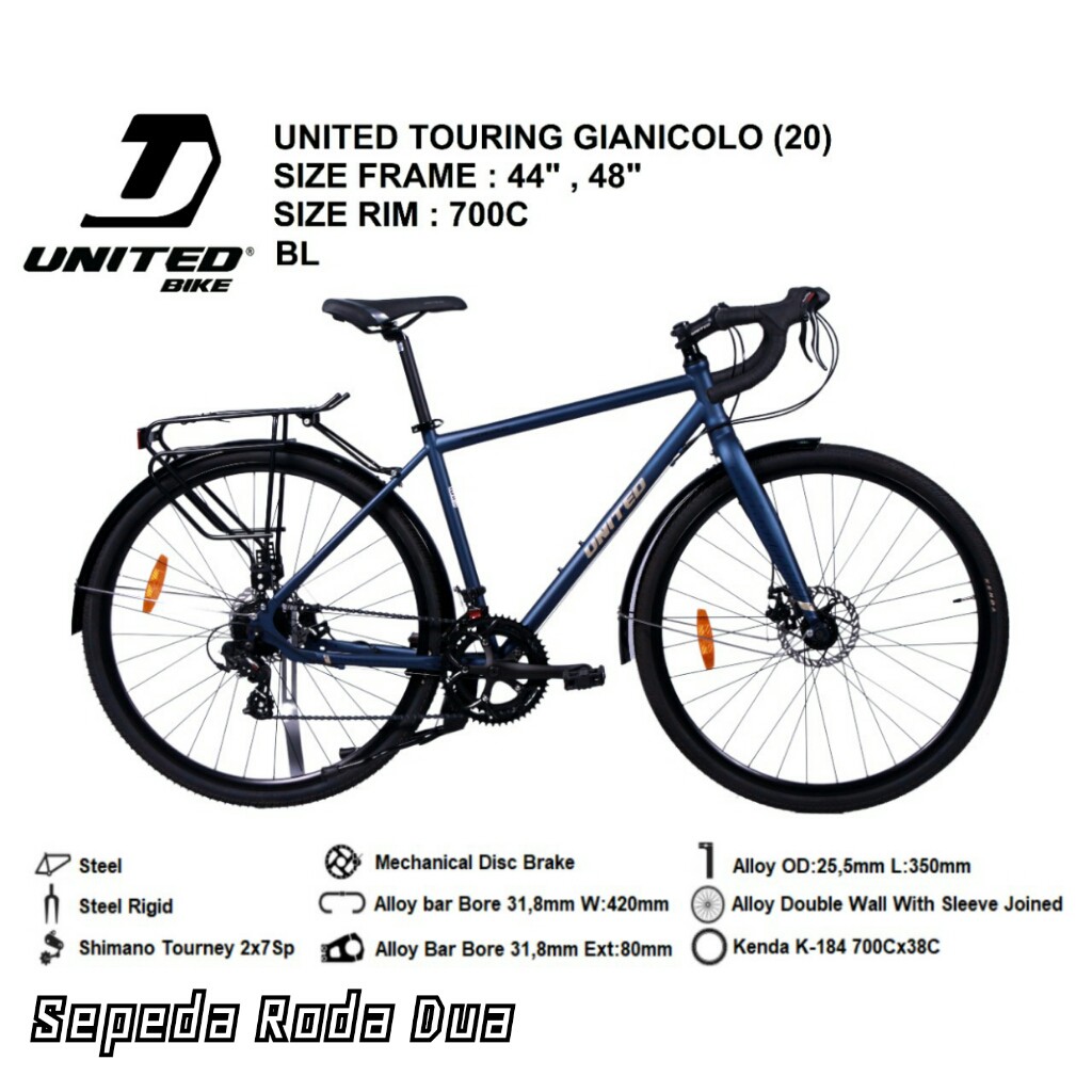 Jual Sepeda Balap/Road Bike United Touring Gianicolo sale sale sale ...