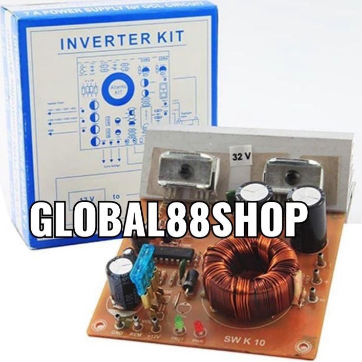 Jual KIT INVERTER 32V CT INPUT 12V 12 VOLT OUT 32V CONVERTER DC TO DC ...