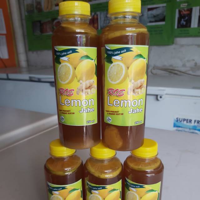 Jual Minuman Lemon Jahe 200 Ml Shopee Indonesia