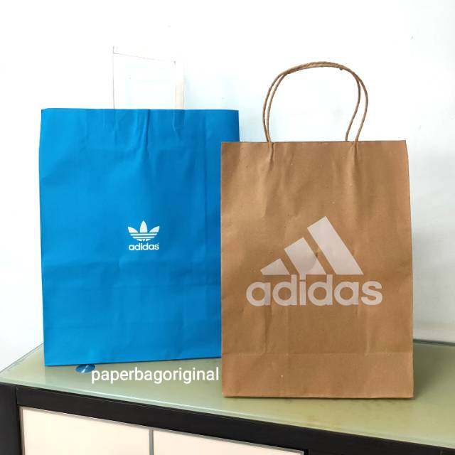 Jual paper shop bag adidas