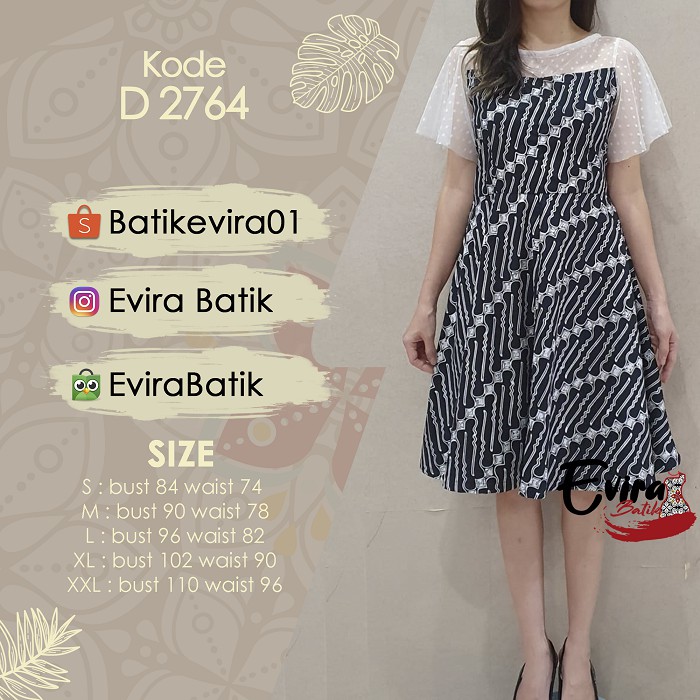 Dress batik hotsell simple elegant