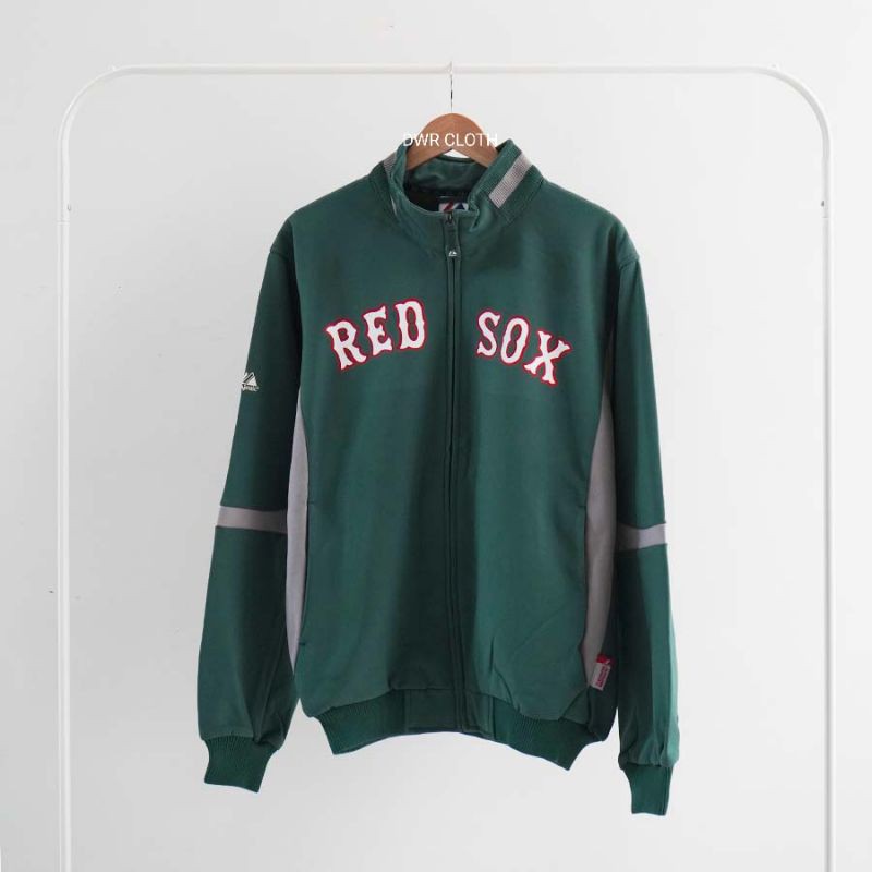 Majestic MLB Chicago White Sox THERMA BASE Padded Puffer Jacket, Men's Size L polyester black type Vintage Second Hand