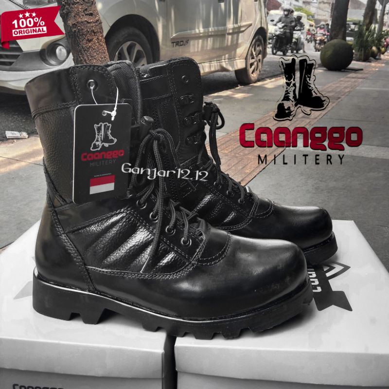 Jual Sepatu PDL RAIDER full Kulit asli 100% PDL TNI AU AD Polri Brimob ...