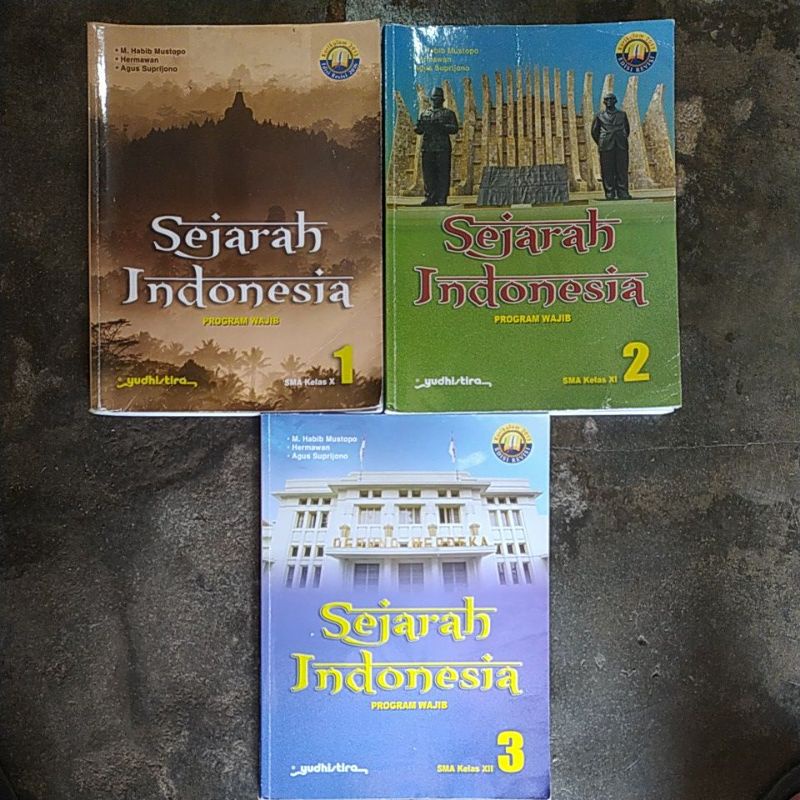 Jual Buku Sejarah Indonesia Untuk SMA MA Kelas 1 2 3 Original | Shopee ...