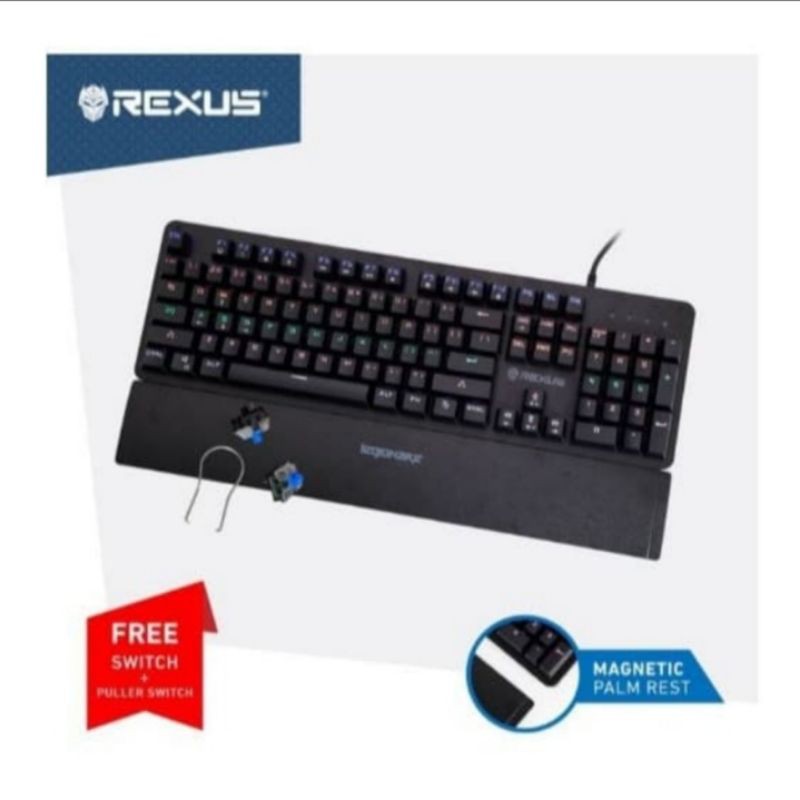 Jual Keyboard Gaming Mechanical Rexus Legionare MX 3.2 | Shopee Indonesia